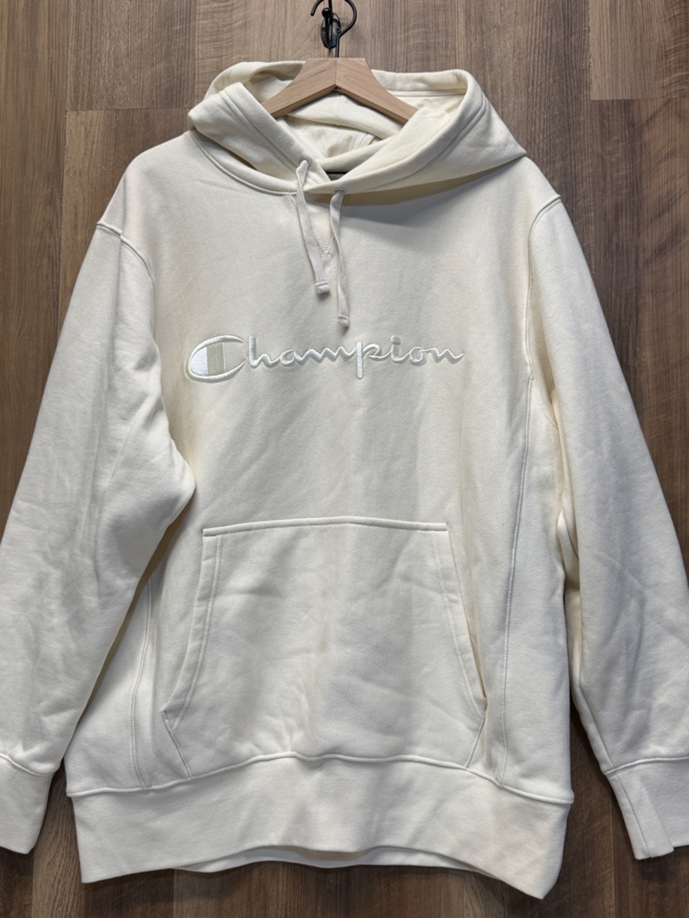 CHAMPION - USA Athletic Cream Hoodie